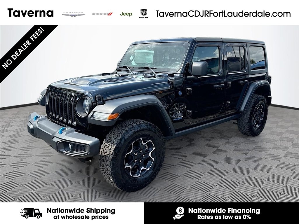 Used 2022 Jeep Wrangler Unlimited Rubicon 4xe SUV