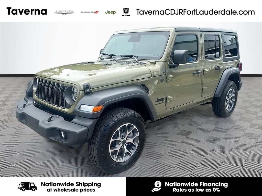 New 2026 Jeep Wrangler 4-DOOR SPORT S Sport Utility