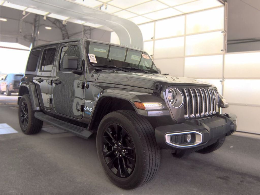 Used 2021 Jeep Wrangler Unlimited Sahara 4xe SUV