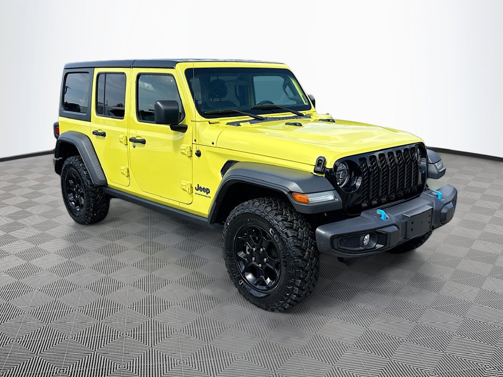 Used 2023 Jeep Wrangler Willys 4xe SUV