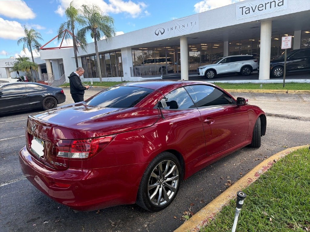 Used 2014 Lexus IS 250C Convertible