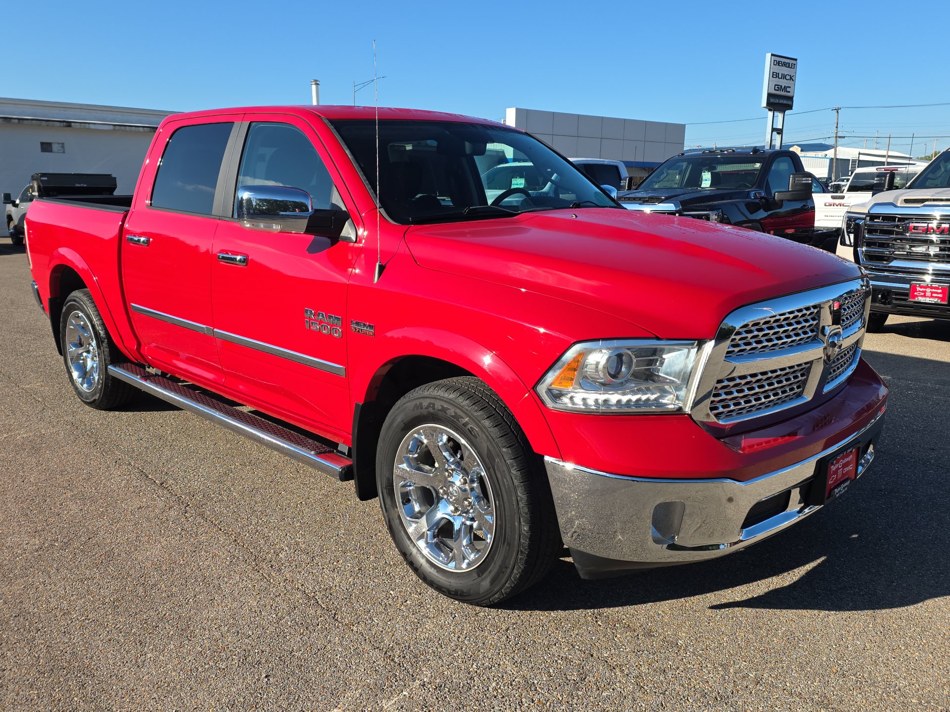Used 2017 Ram 1500 Laramie Crew Cab 4x4 57 Box Truck