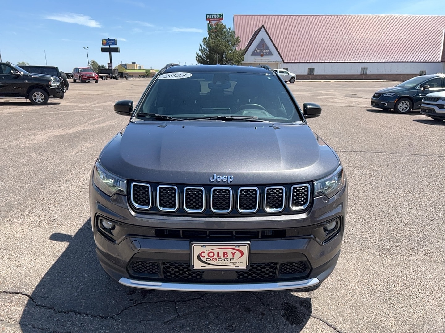 Used 2023 Jeep Compass Limited with VIN 3C4NJDCN1PT573679 for sale in Colby, KS