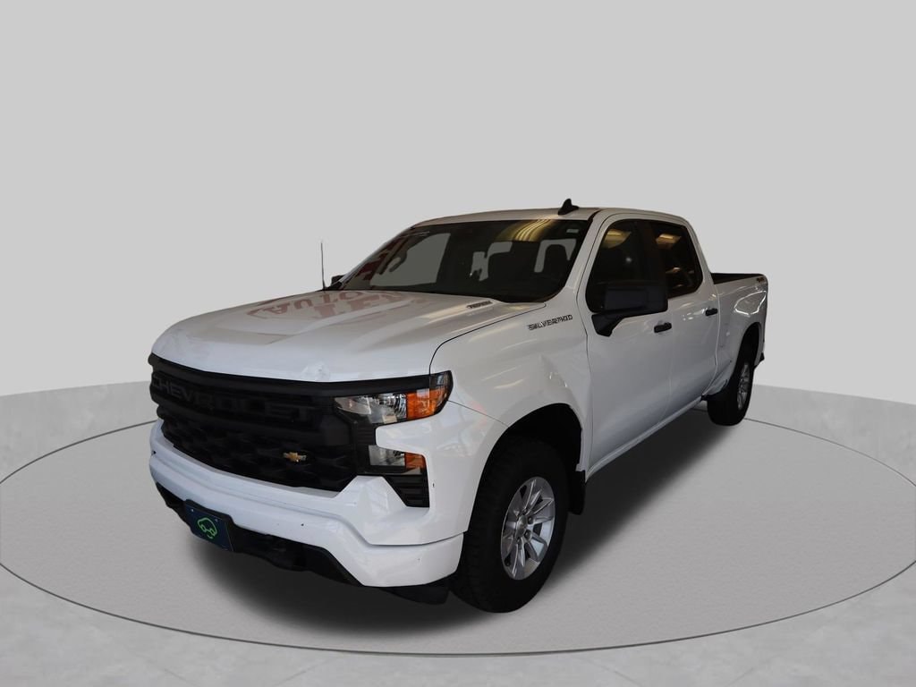 Used 2024 Chevrolet Silverado 1500 Custom Truck Crew Cab