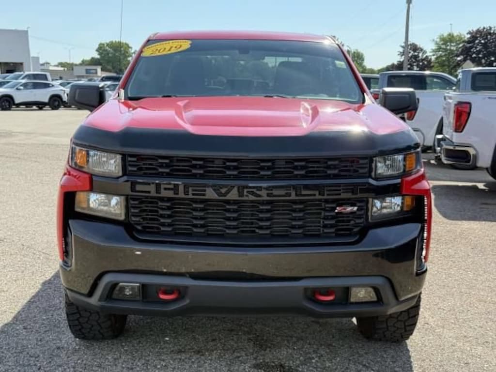 Used 2019 Chevrolet Silverado 1500 Custom Trail Boss Truck Crew Cab