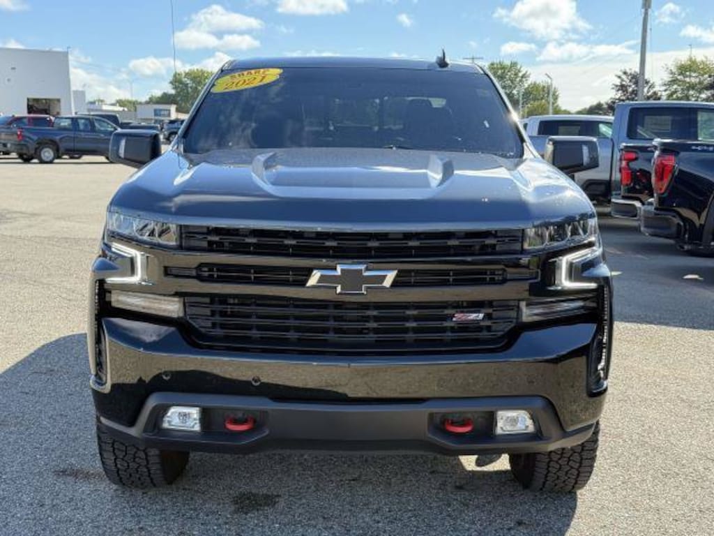 Used 2021 Chevrolet Silverado 1500 LT Trail Boss Truck Crew Cab