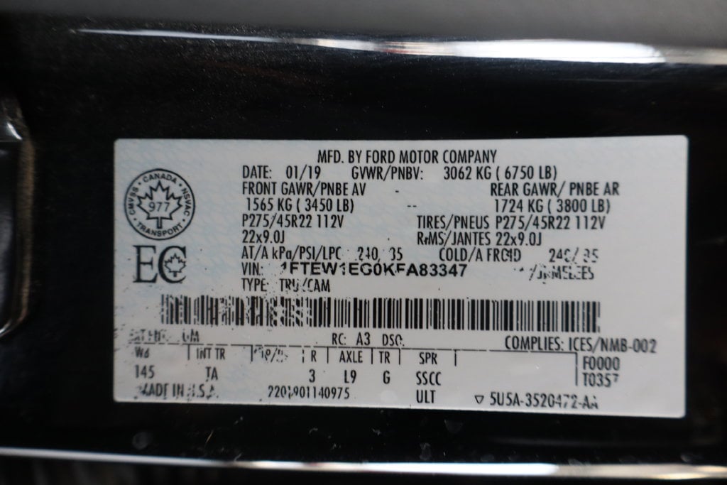 2019 Ford F-150 Limited - Photo 7
