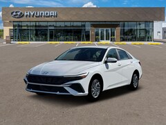 2026 Hyundai Elantra Hybrid Blue Sedan