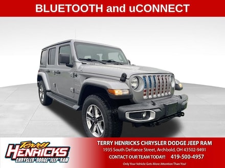 Used 2019 Jeep Wrangler Unlimited Sahara SUV in Archbold, OH