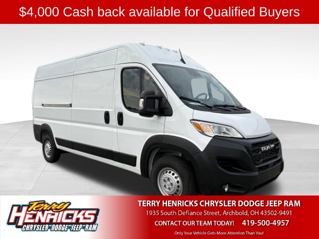 2026 Ram ProMaster PROMASTER 2500 TRADESMAN CARGO VAN HIGH ROOF 159' Cargo Van