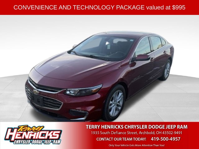 Used 2018 Chevrolet Malibu LT Sedan in Archbold, OH