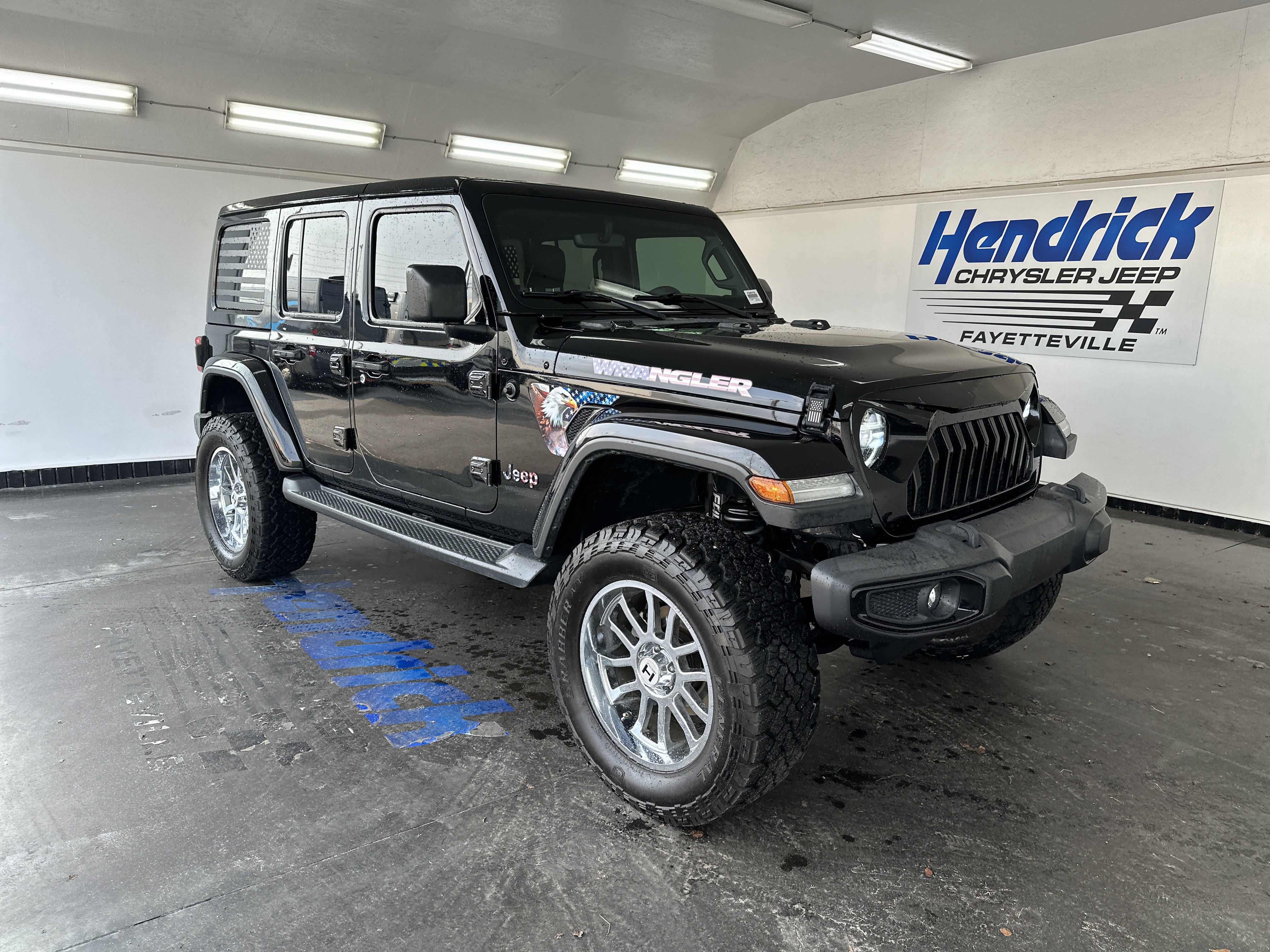 Used 2021 Jeep Wrangler Unlimited Sahara Altitude Convertible