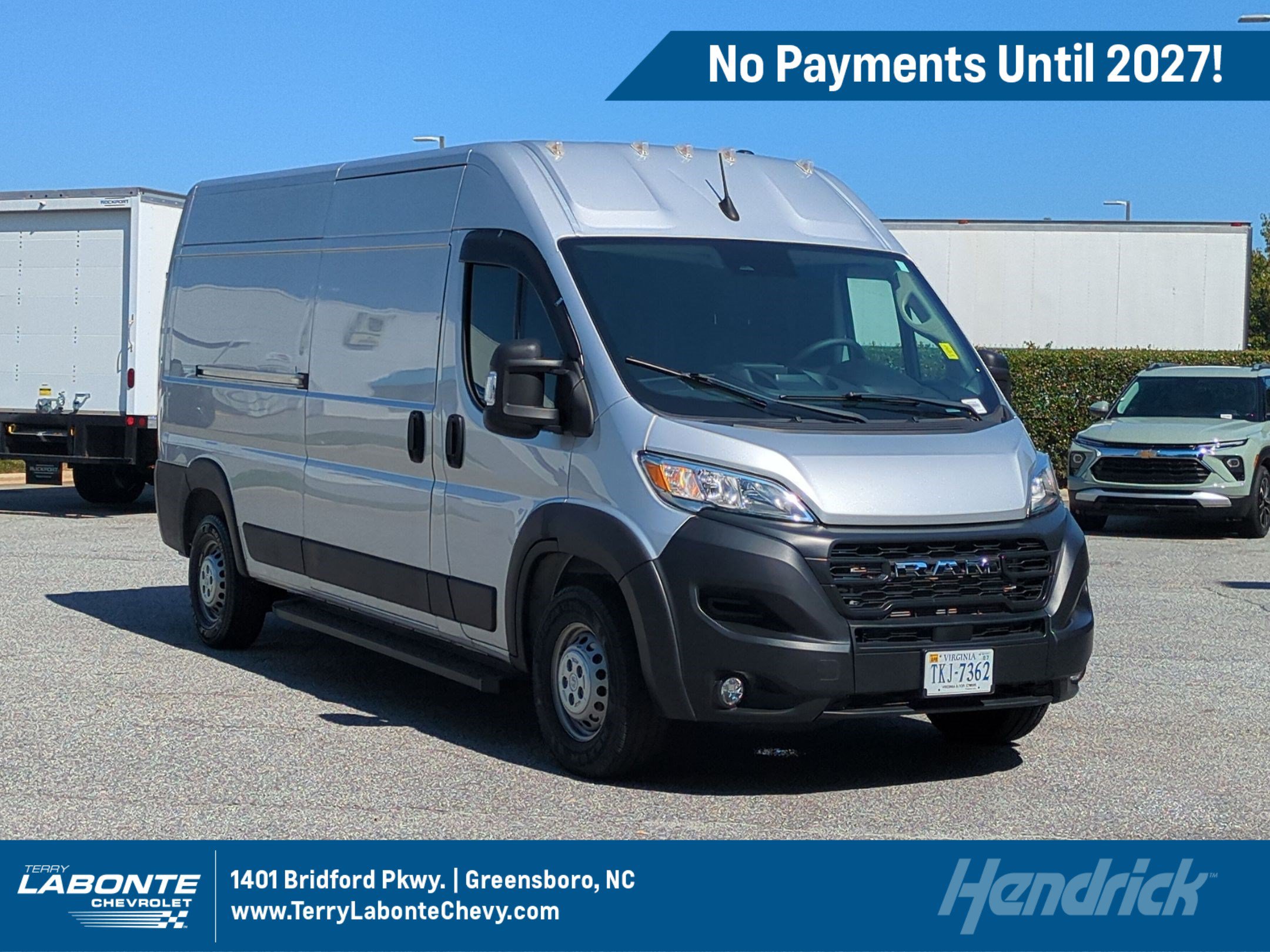 Used 2024 Ram Promaster Cargo Van Tradesman Van