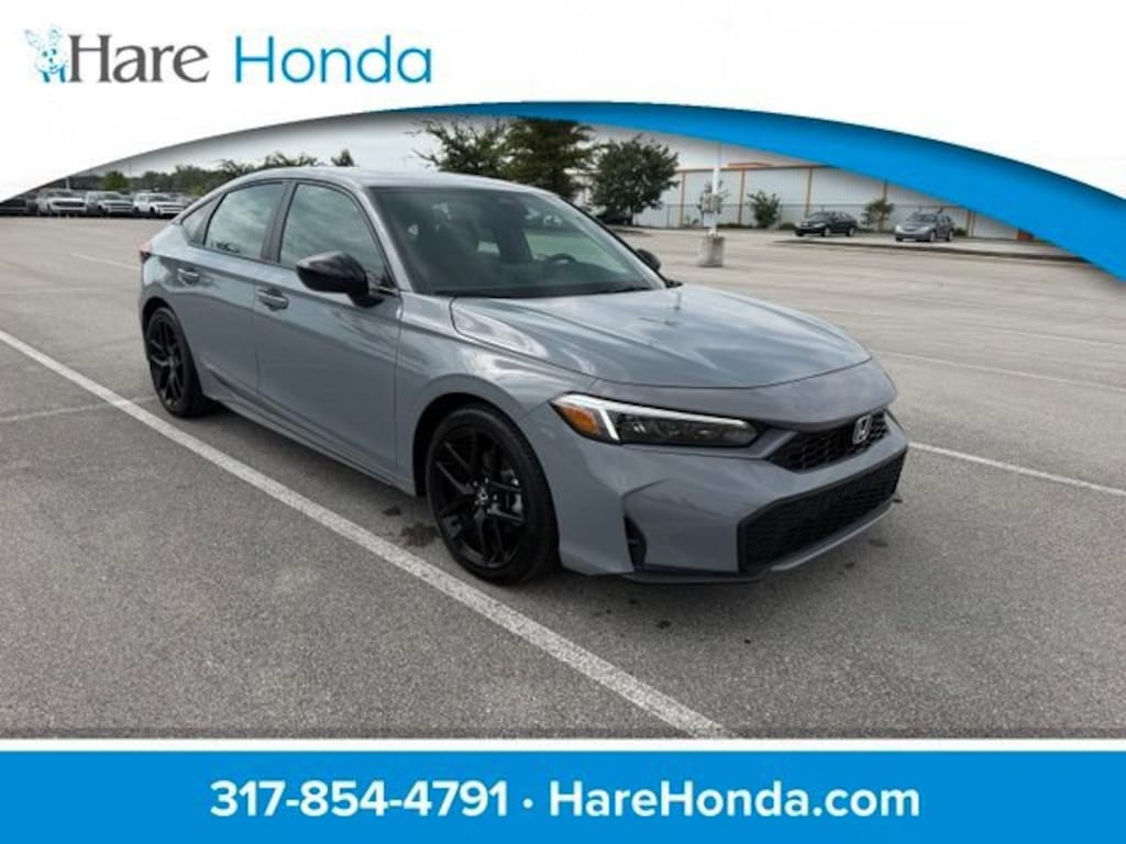 Certified 2026 Honda Civic Hatchback Hybrid Sport Sport CVT