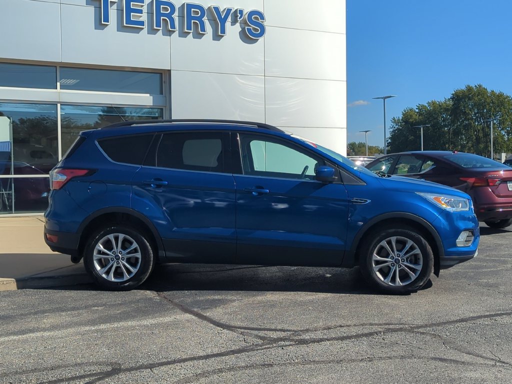 Used 2018 Ford Escape SEL with VIN 1FMCU9HD3JUC75235 for sale in Peotone, IL