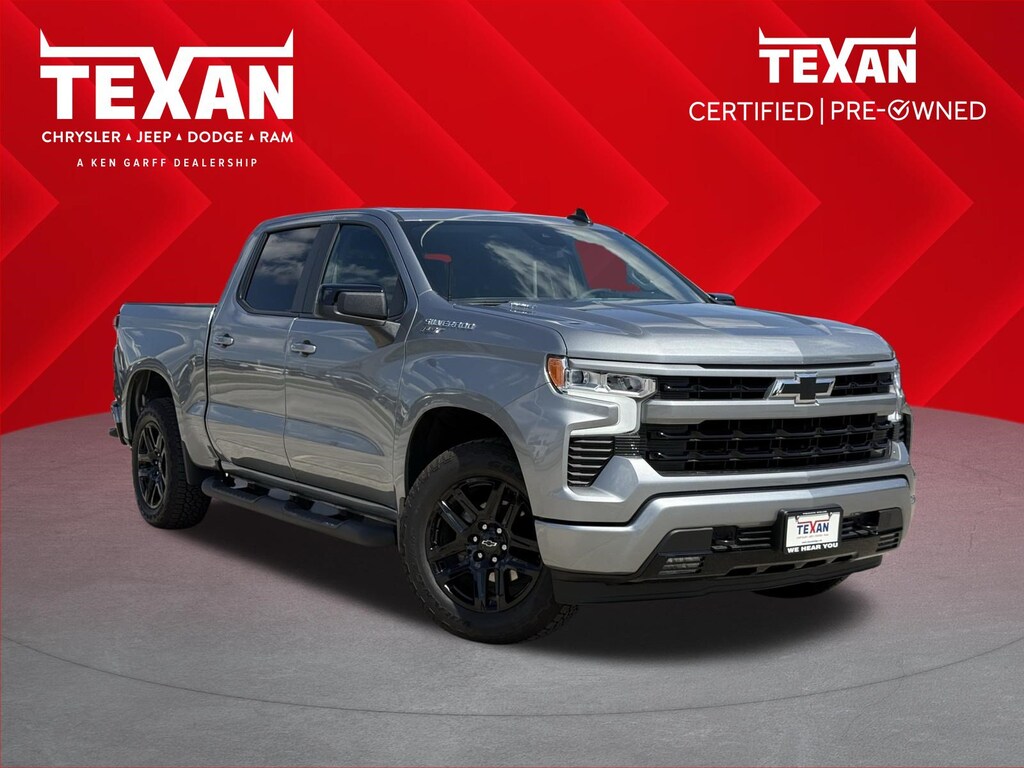 Certified 2026 Chevrolet Silverado 1500 RST Truck Crew Cab