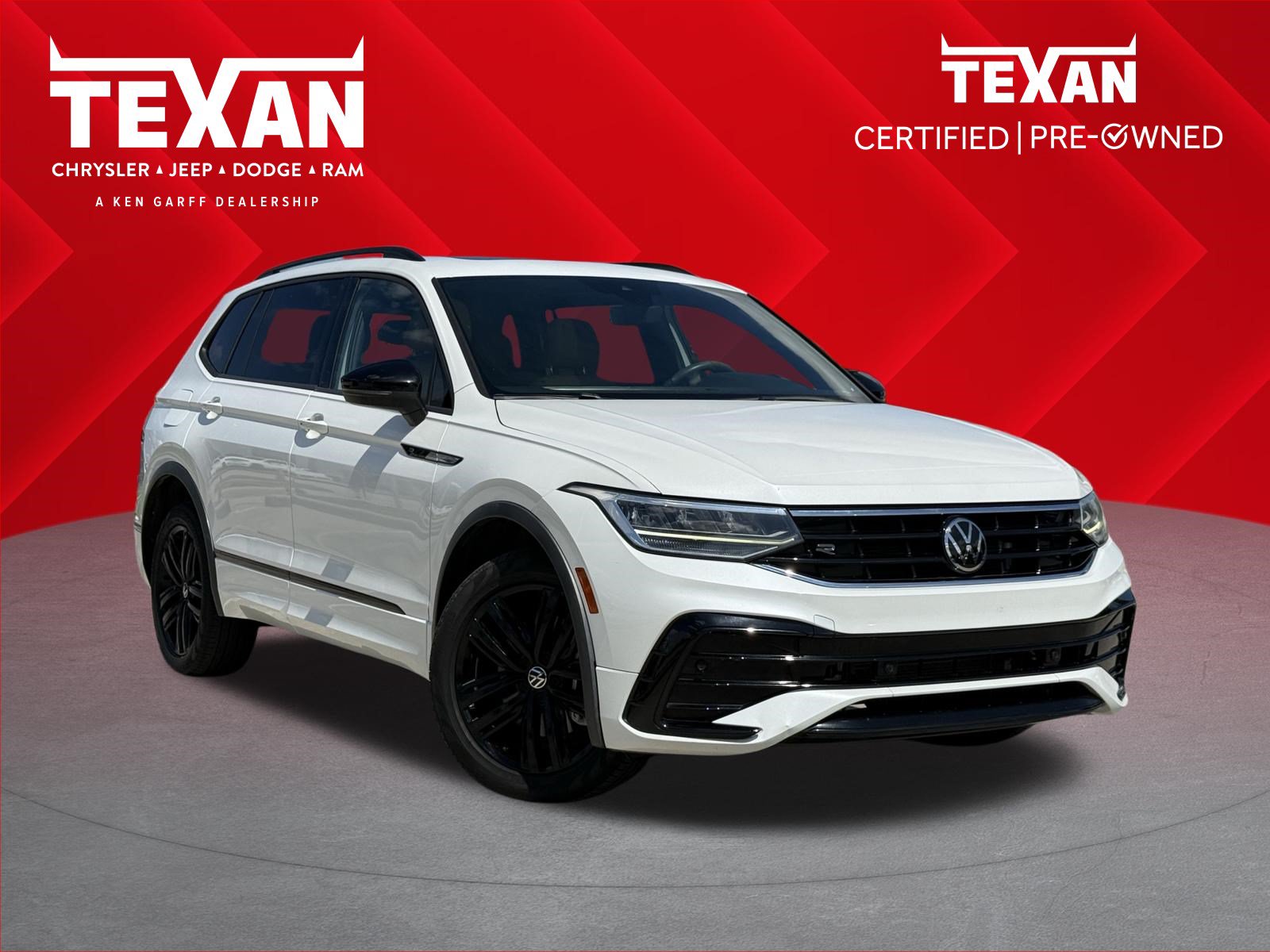 Certified 2022 Volkswagen Tiguan SE R-Line Black SUV