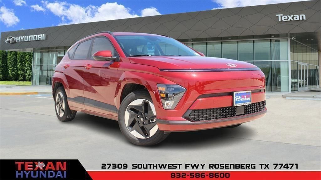 Used 2025 Hyundai Kona EV SEL with VIN KM8HC3A65SU030925 for sale in Rosenberg, TX