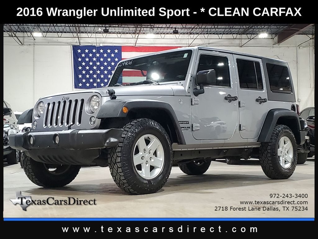 2016 Jeep Wrangler Unlimited