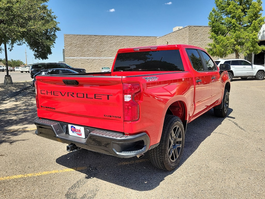 Used 2025 Chevrolet Silverado 1500 Custom Trail Boss Truck Crew Cab
