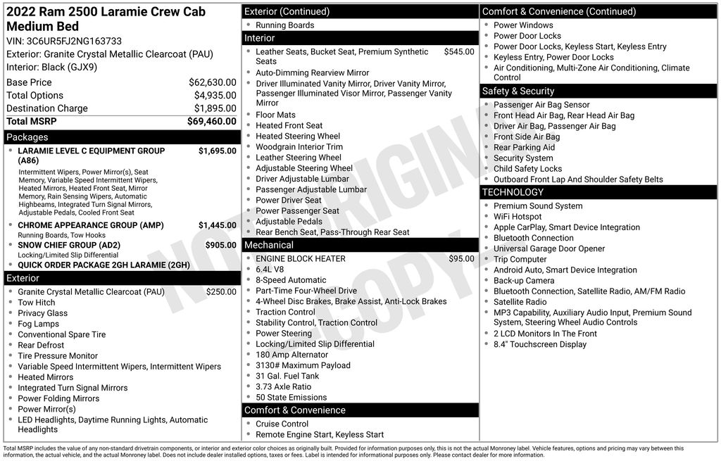 2022 RAM Ram 2500 Pickup Laramie - Photo 4