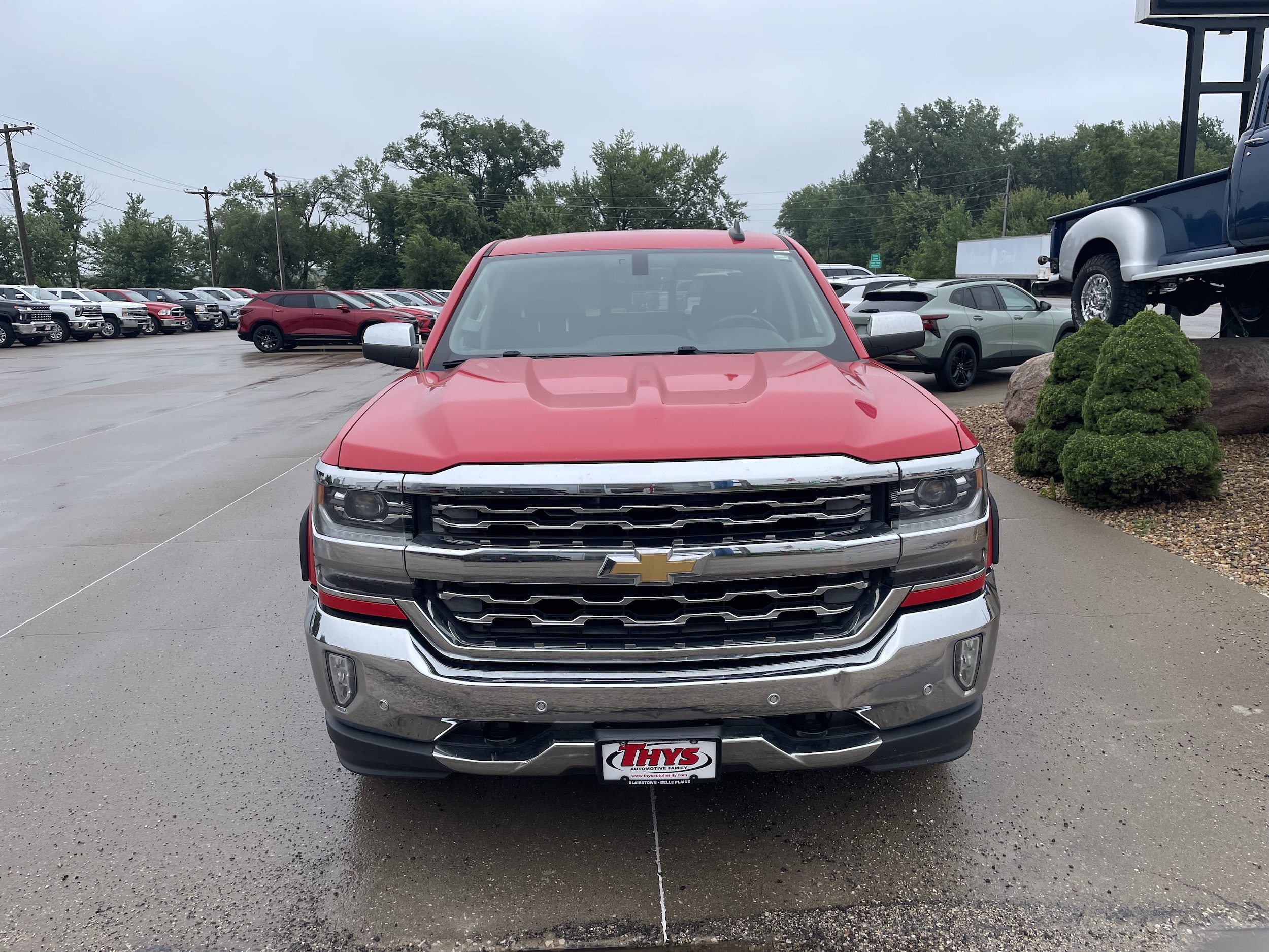 Used 2016 Chevrolet Silverado 1500 LTZ with VIN 3GCUKSEC4GG200847 for sale in Blairstown, IA
