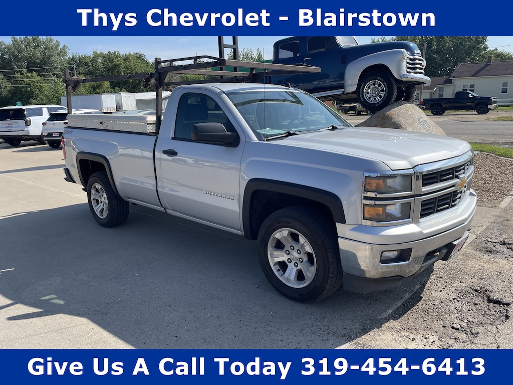 Used 2014 Chevrolet Silverado 1500 LT 4WD Reg Cab 133.0 LT w/2LT