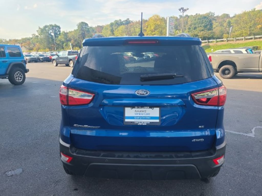 Certified 2021 Ford EcoSport SE SUV