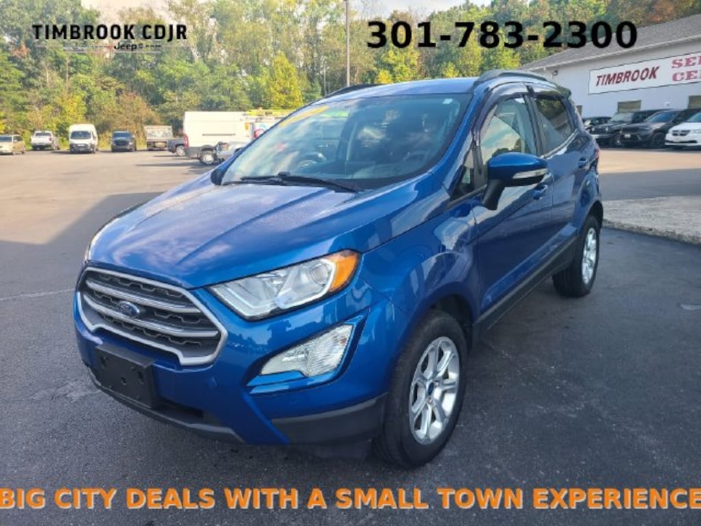 Certified 2021 Ford EcoSport SE SUV