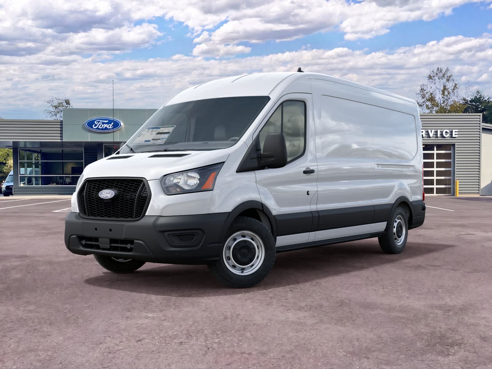 New 2027 Ford Transit Cargo Van Cargo Van T-250 148 Med Rf 9150 GVWR RWD