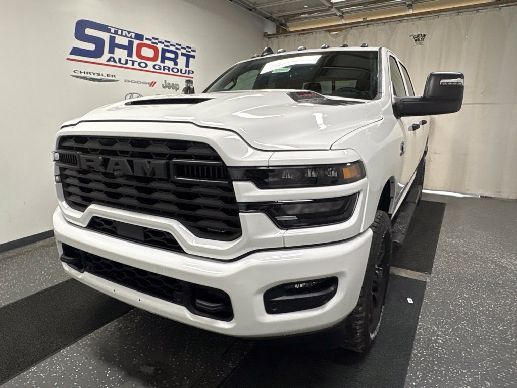 New 2027 Ram 2500 BLACK EXPRESS CREW CAB 4X4 6'4 BOX Pickup