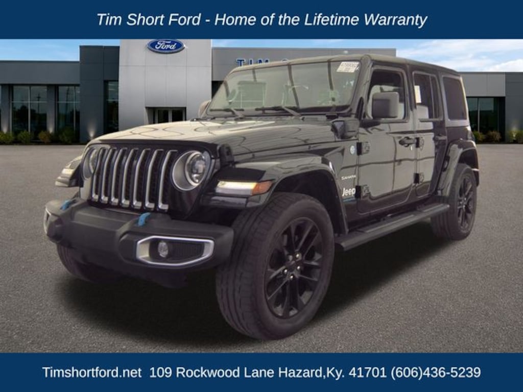 Used 2023 Jeep Wrangler 4xe Sahara SUV