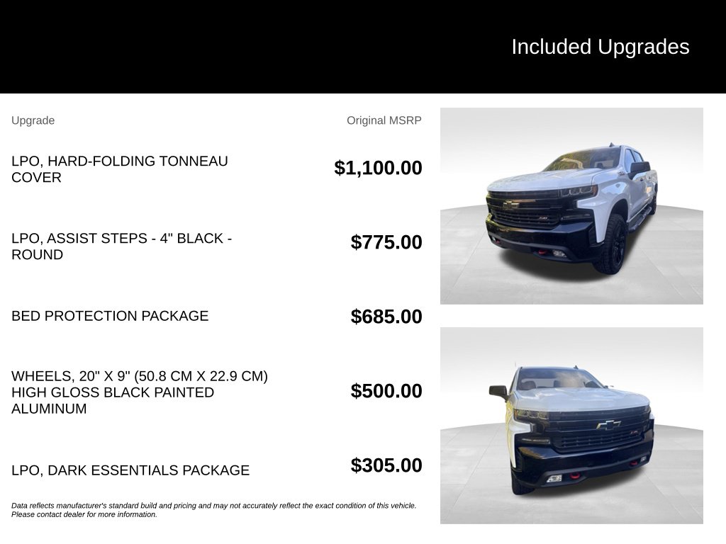 Used 2021 Chevrolet Silverado 1500 LT Trail Boss Truck