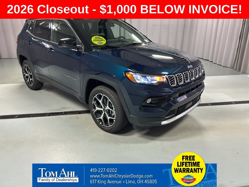 New 2026 Jeep Compass LIMITED 4X4 Sport Utility