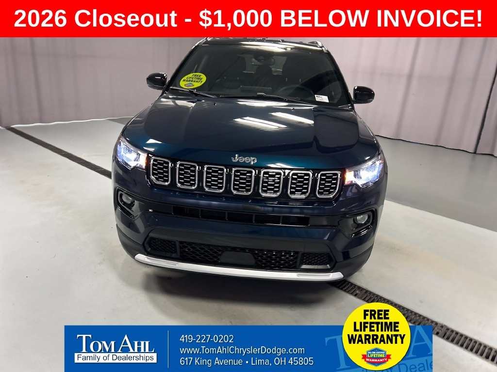 New 2026 Jeep Compass LIMITED 4X4 Sport Utility