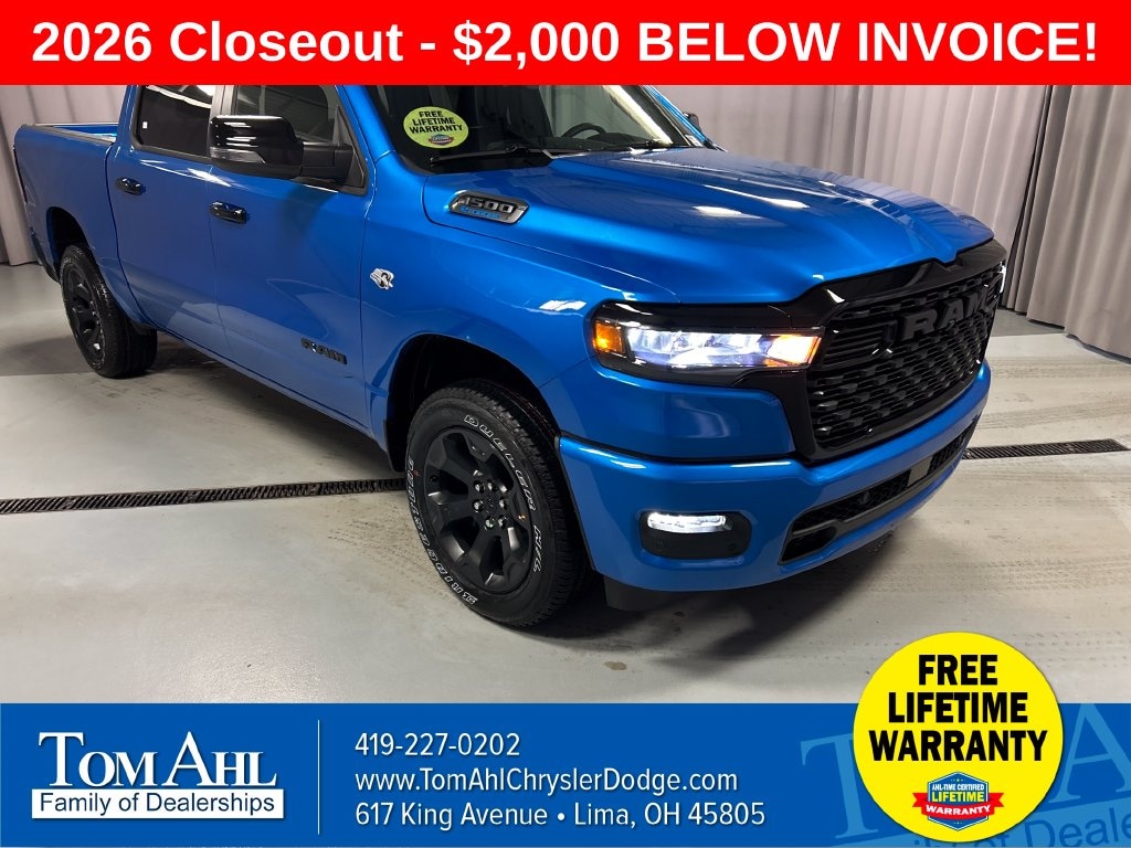 New 2026 Ram 1500 BIG HORN CREW CAB 4X4 5'7 BOX Pickup