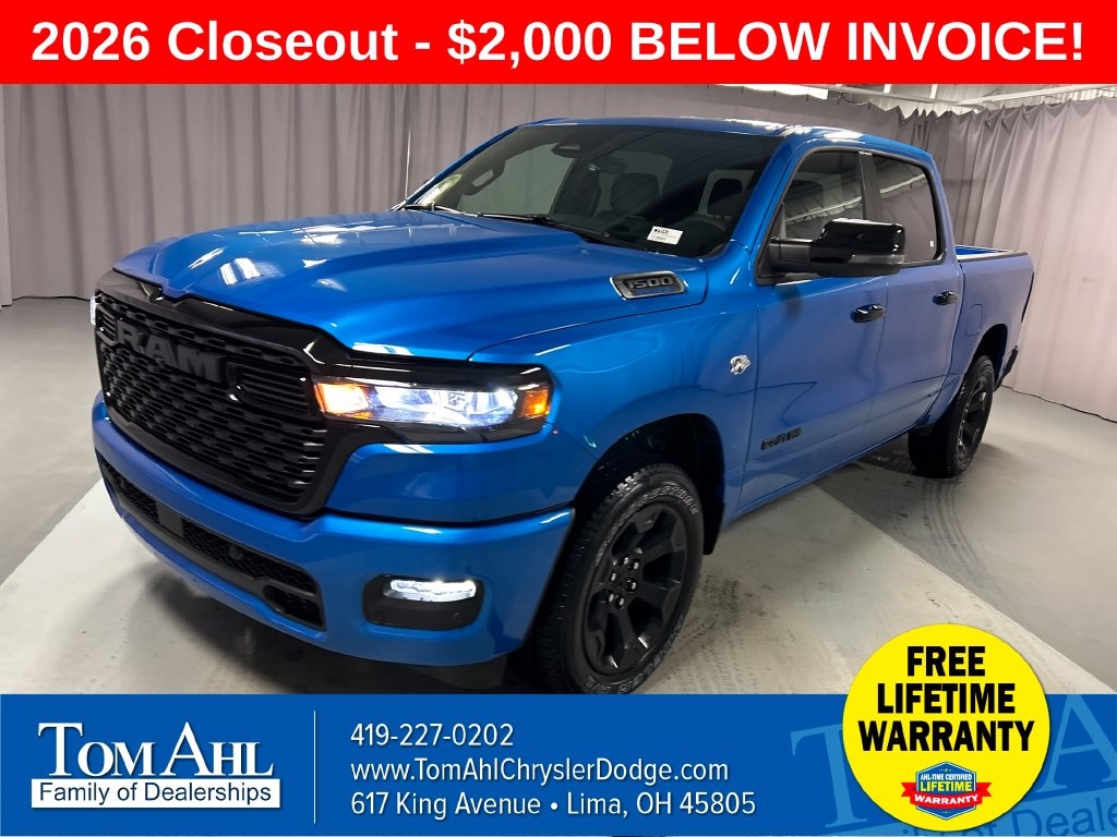 New 2026 Ram 1500 BIG HORN CREW CAB 4X4 5'7 BOX Pickup