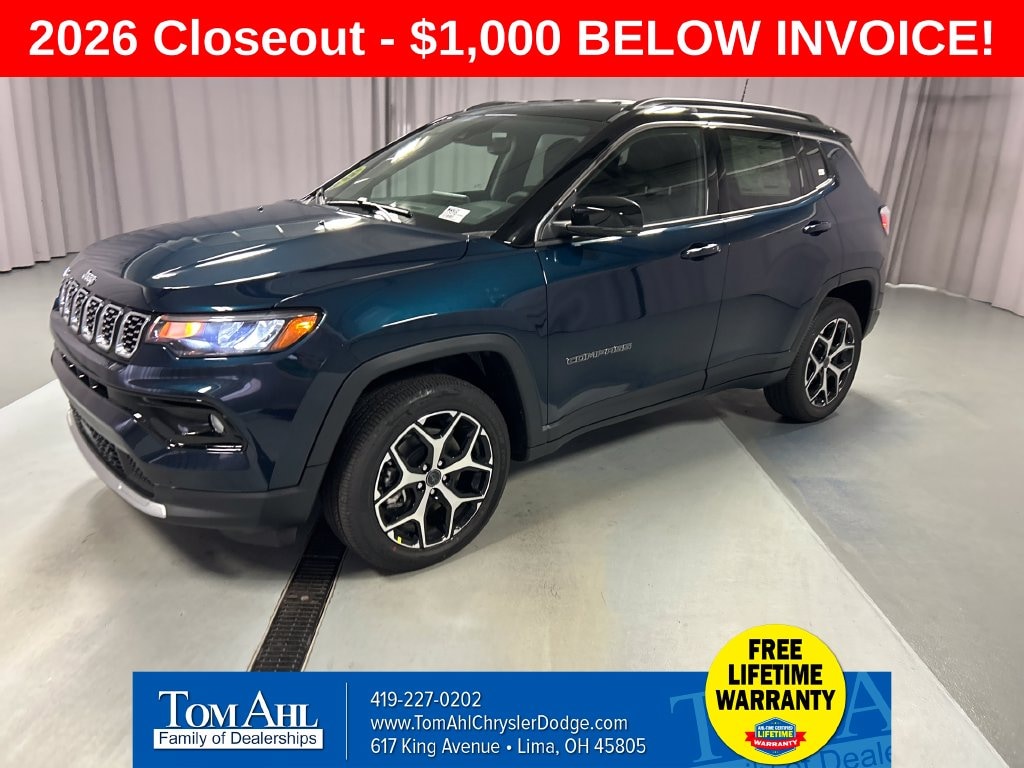 New 2026 Jeep Compass LIMITED 4X4 Sport Utility