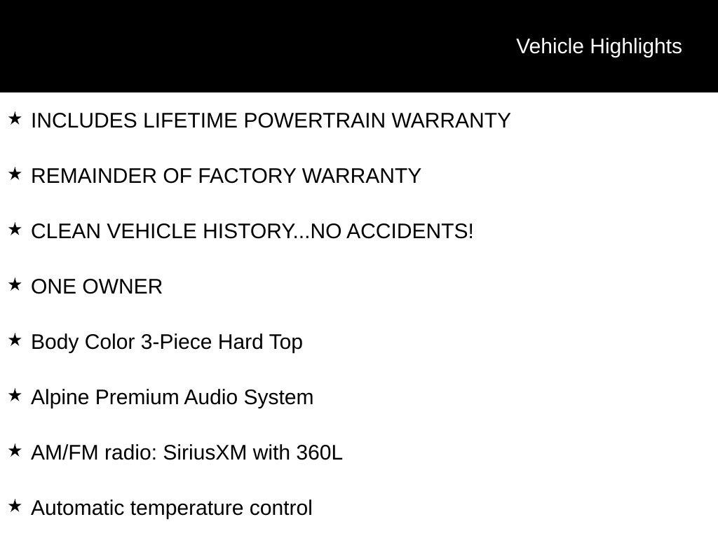 Used 2026 Jeep Wrangler SUV