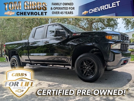 2019 Chevrolet Silverado 1500 Custom Trail Boss Truck Double Cab