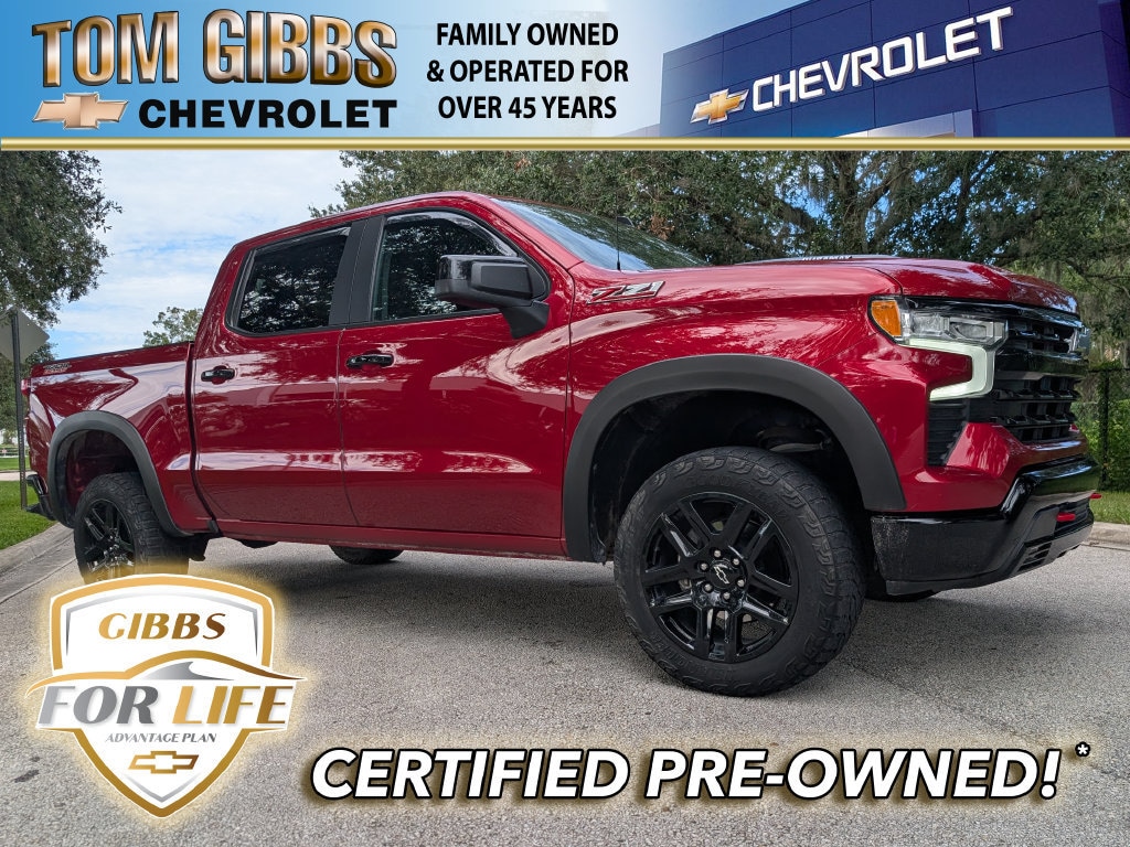 Used 2023 Chevrolet Silverado 1500 LT Trail Boss Truck Crew Cab