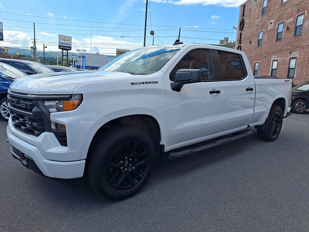 Used 2024 Chevrolet Silverado 1500 Custom Crew Cab Pickup