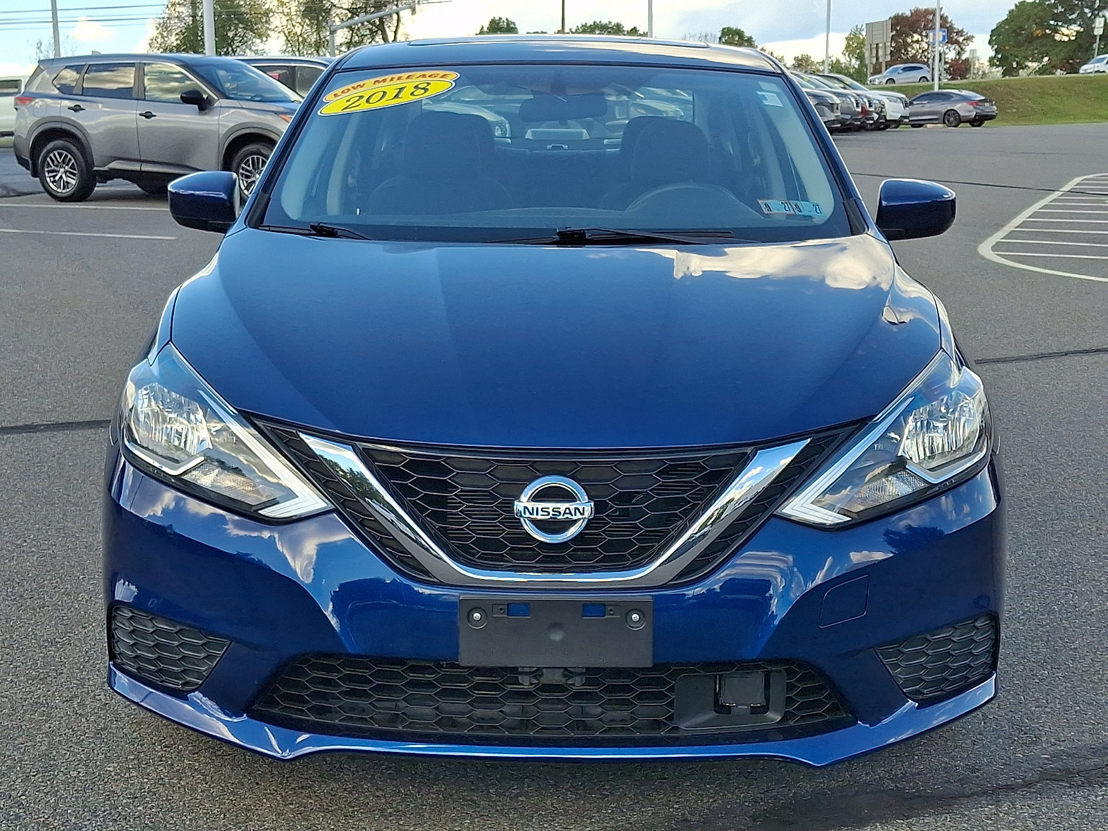 Certified 2018 Nissan Sentra SV with VIN 3N1AB7AP9JY267148 for sale in Dunmore, PA