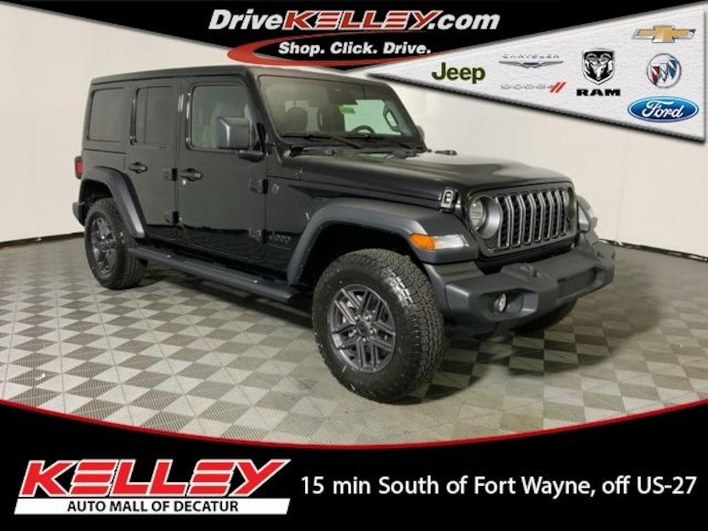 New 2026 Jeep Wrangler 4-DOOR SPORT S Sport Utility