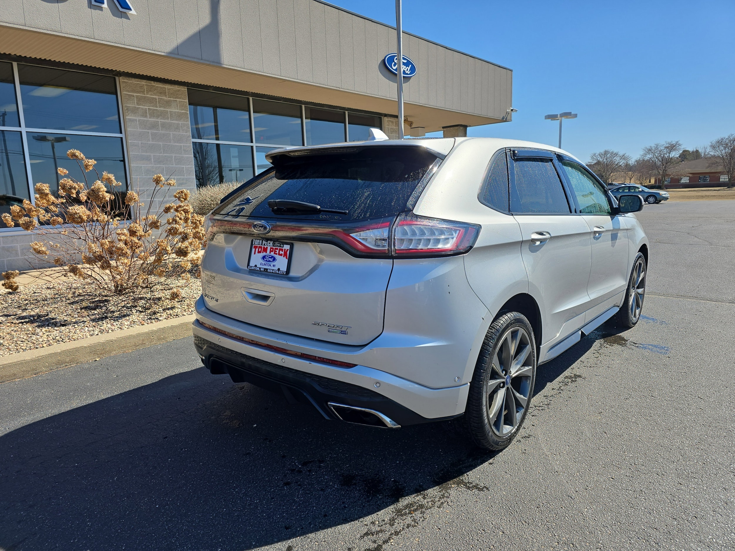 Used 2016 Ford Edge Sport with VIN 2FMPK4AP2GBB62549 for sale in Clinton, WI