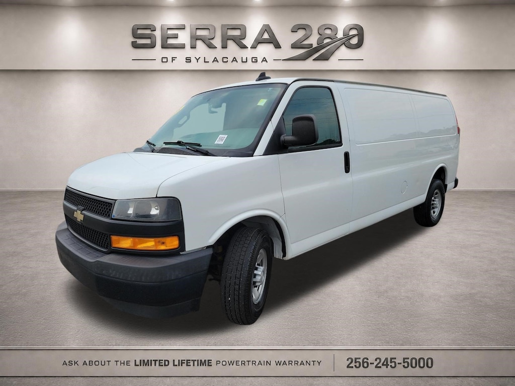 Used 2018 Chevrolet Express 2500 Work Van Van Extended Cargo Van