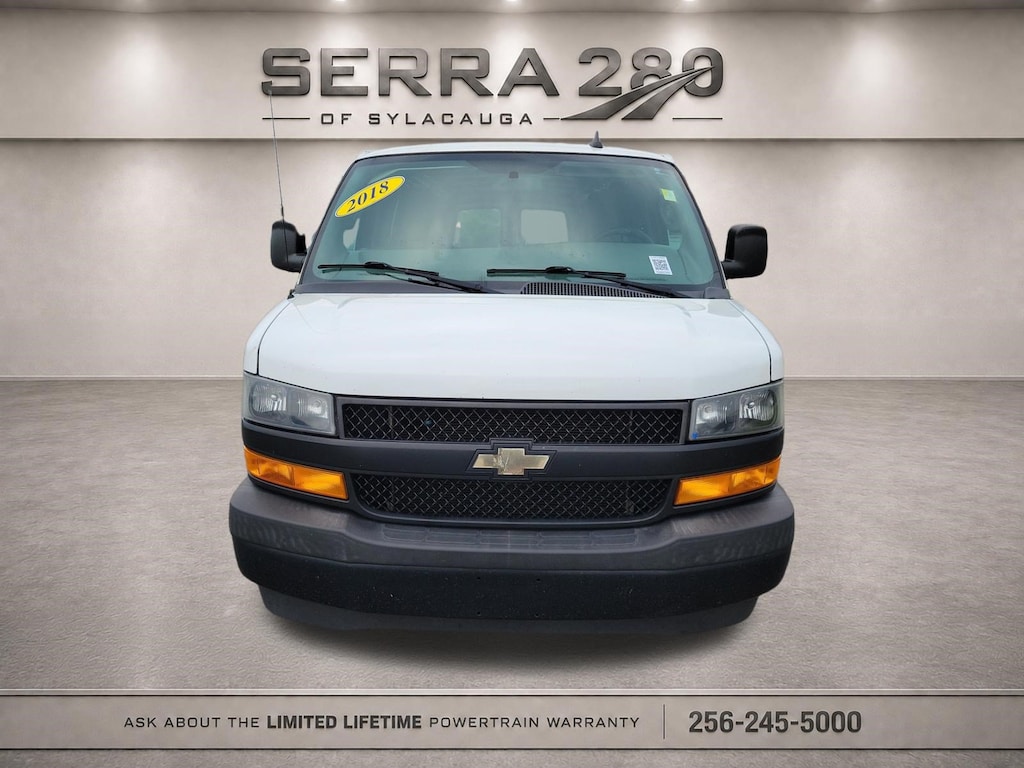 Used 2018 Chevrolet Express 2500 Work Van Van Extended Cargo Van