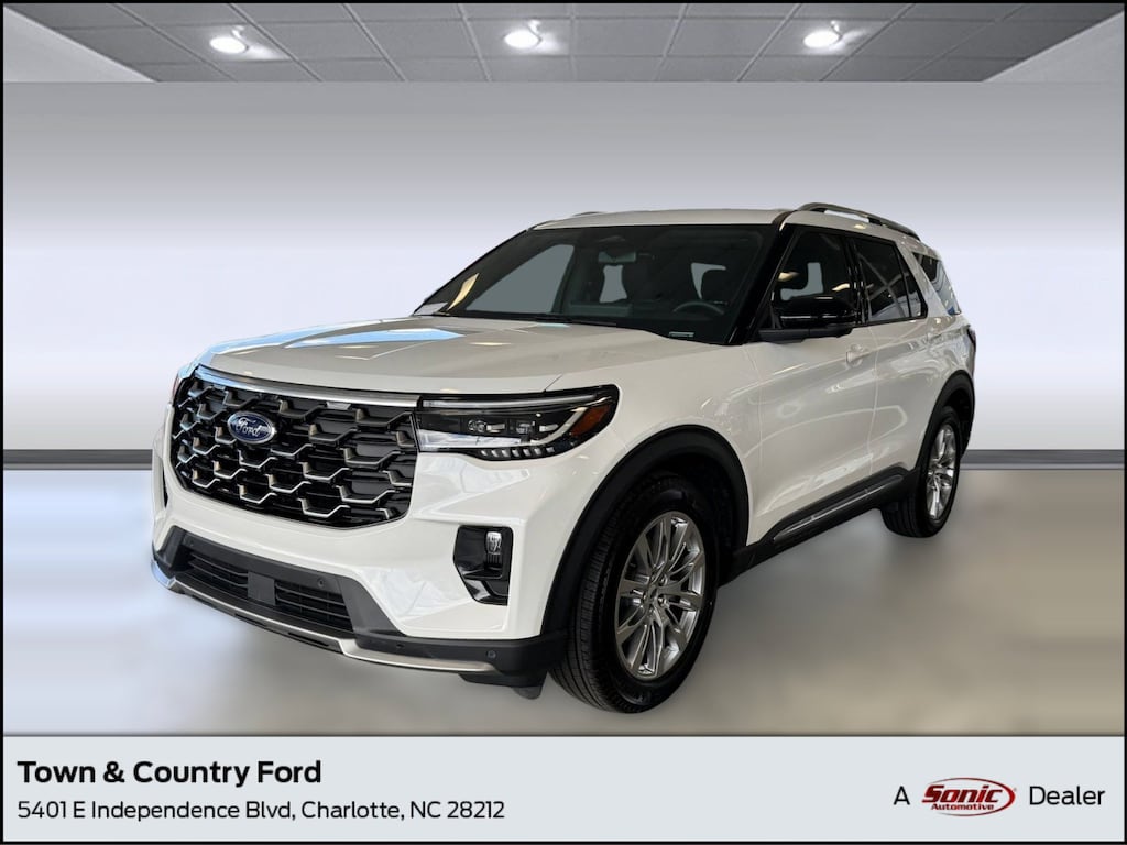 New 2026 Ford Explorer Platinum SUV