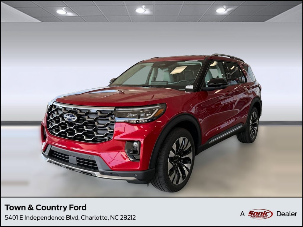 New 2026 Ford Explorer Platinum SUV