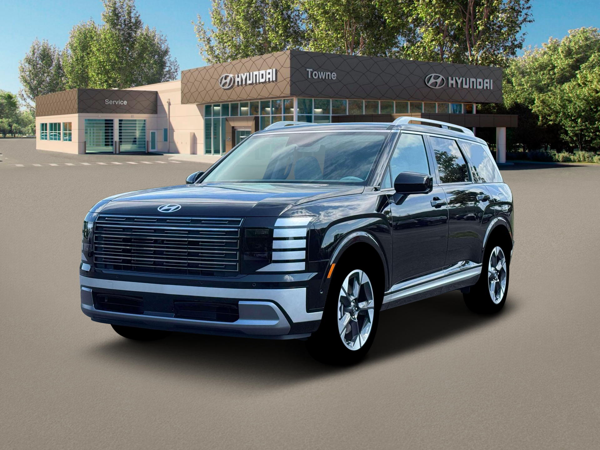 2026 Hyundai Palisade Limited AWD SUV Abyss Black Pearl